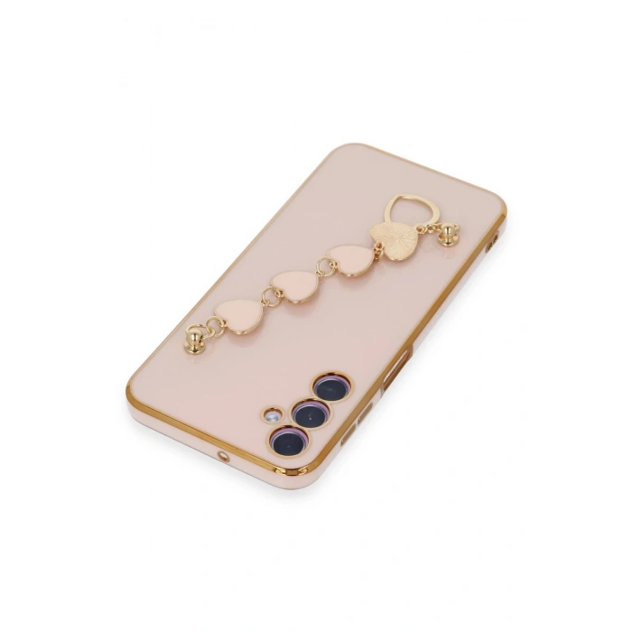 Samsung Galaxy A24 4G Kılıf Esila Silikon - Pudra