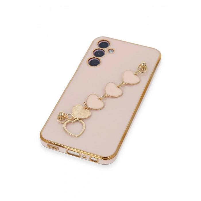 Samsung Galaxy A24 4G Kılıf Esila Silikon - Pudra