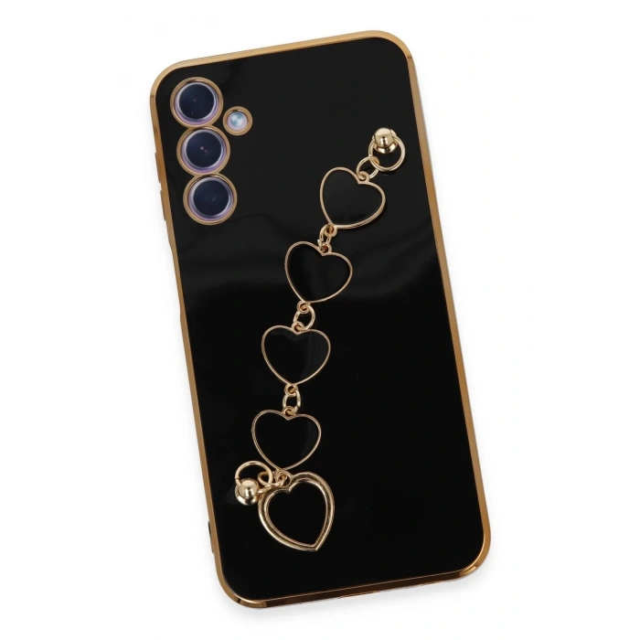 Samsung Galaxy A24 4G Kılıf Esila Silikon - Siyah