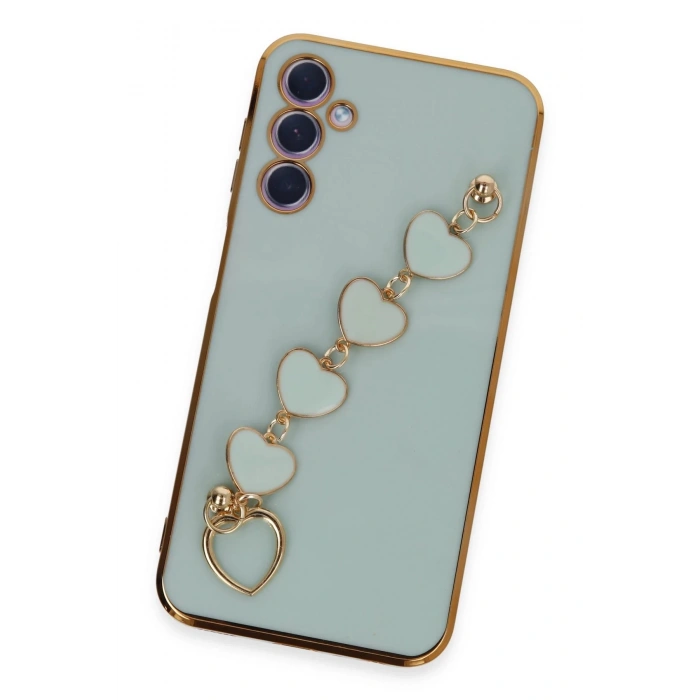 Samsung Galaxy A24 4G Kılıf Esila Silikon - Su Yeşili