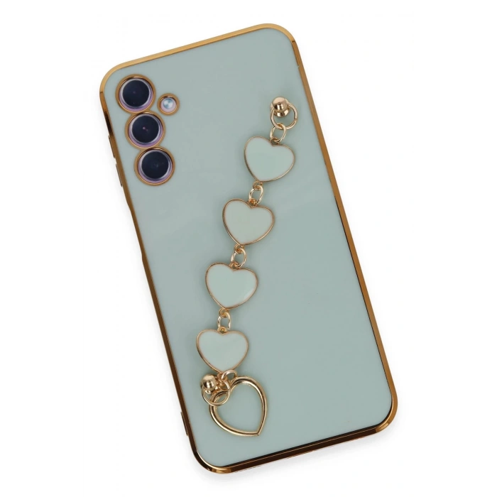 Samsung Galaxy A24 4G Kılıf Esila Silikon - Su Yeşili