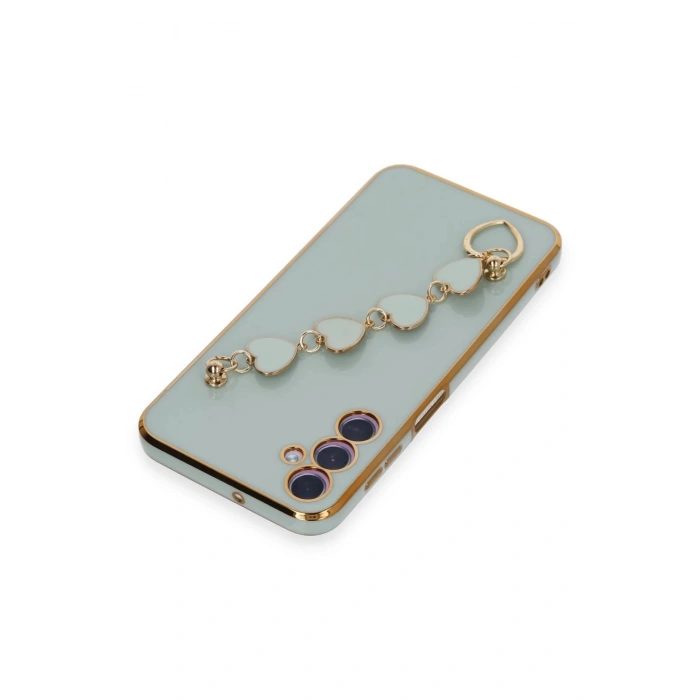 Samsung Galaxy A24 4G Kılıf Esila Silikon - Su Yeşili