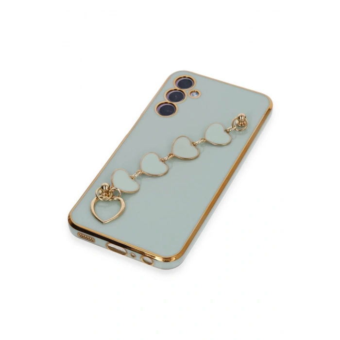 Samsung Galaxy A24 4G Kılıf Esila Silikon - Su Yeşili