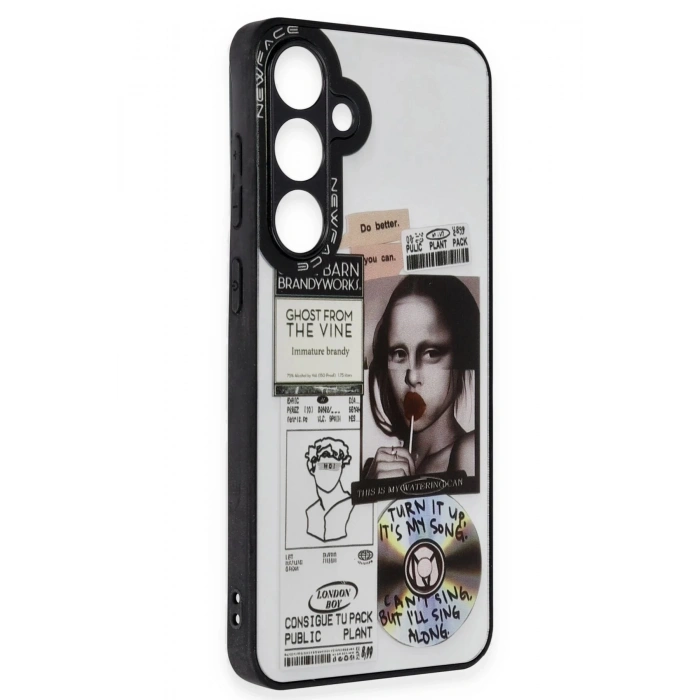 Samsung Galaxy M34 5G Kılıf Mirror Desenli Kapak - Mirror - 2