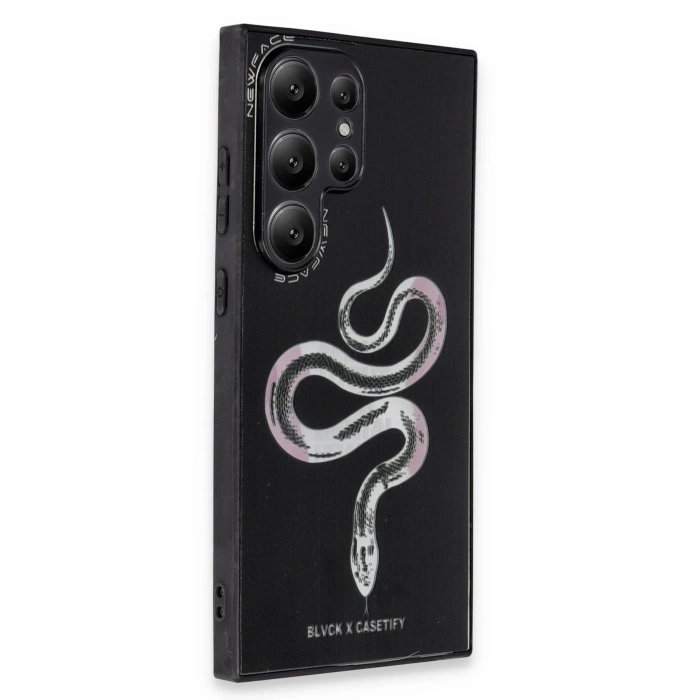 Samsung Galaxy S23 Ultra Kılıf Mirror Desenli Kapak - Mirror - 13