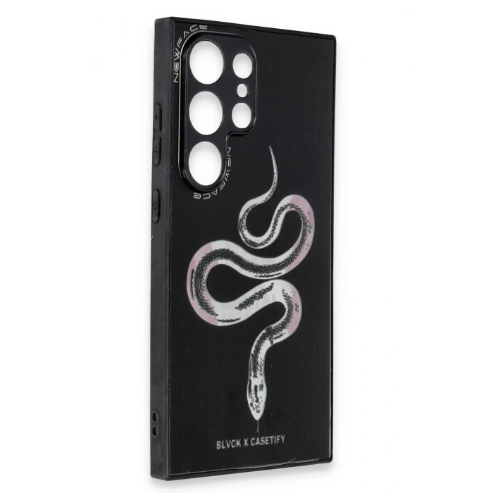 Samsung Galaxy S23 Ultra Kılıf Mirror Desenli Kapak - Mirror - 13