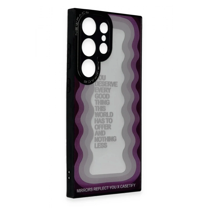 Samsung Galaxy S24 Ultra Kılıf Mirror Desenli Kapak - Mirror - 5