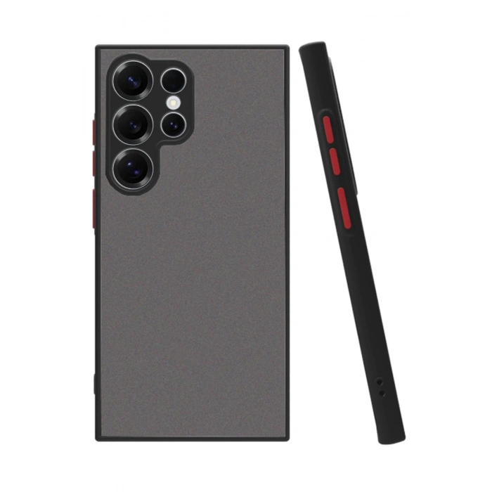 Samsung Galaxy S25 Ultra Kılıf Montreal Silikon Kapak - Siyah