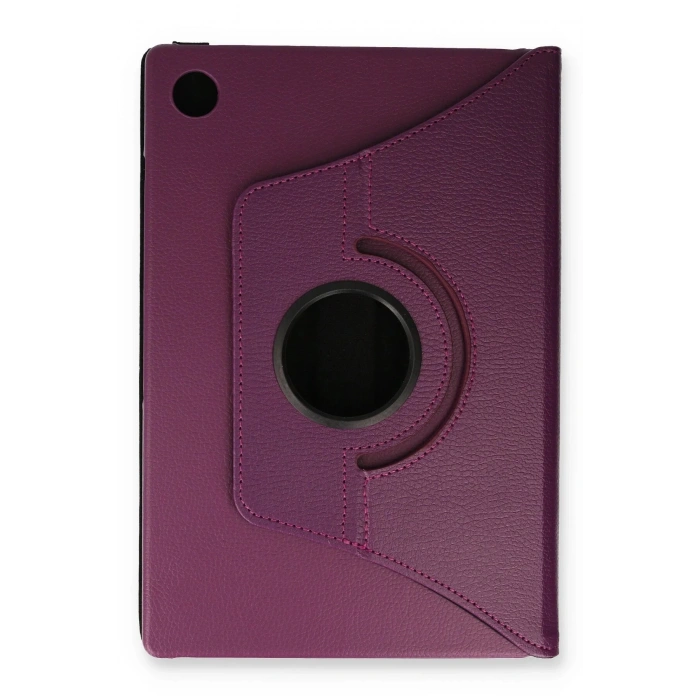 Samsung Galaxy Tab A9 Plus Kılıf 360 Tablet Deri Kılıf - Mürdüm