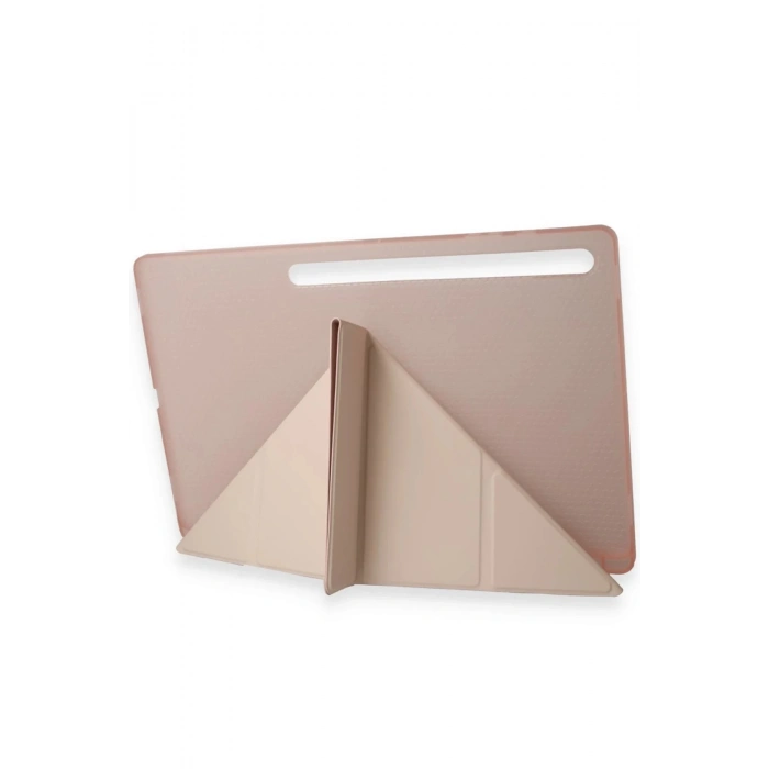 Samsung Galaxy X910 Tab S9 Ultra 14.6 Kılıf Kalemlikli Mars Tablet Kılıfı - Lila