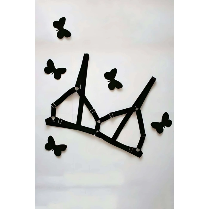 Şık Ve Seksi Sütyen Harness - Brf168