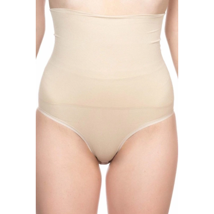 Ten Double Yüksek Bel Çıtçıtlı  Slip Korse