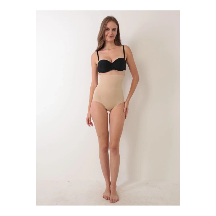 Ten Lazer Kesim Yüksek Bel Külot Korse