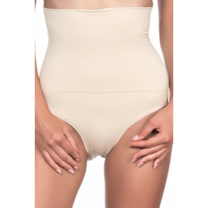 Ten Yüksek Bel Double Slip Korse