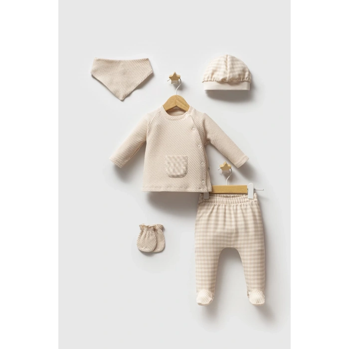 Tongs Baby College 5li Hastane Çıkışı 5585 Kahverengi