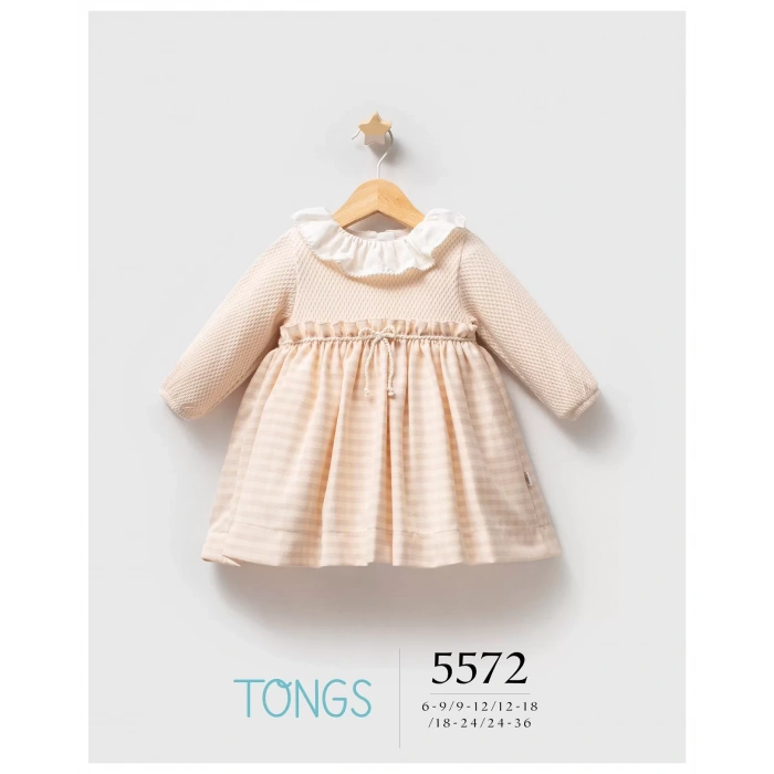 Tongs Baby College Elbise 5572 Pudra