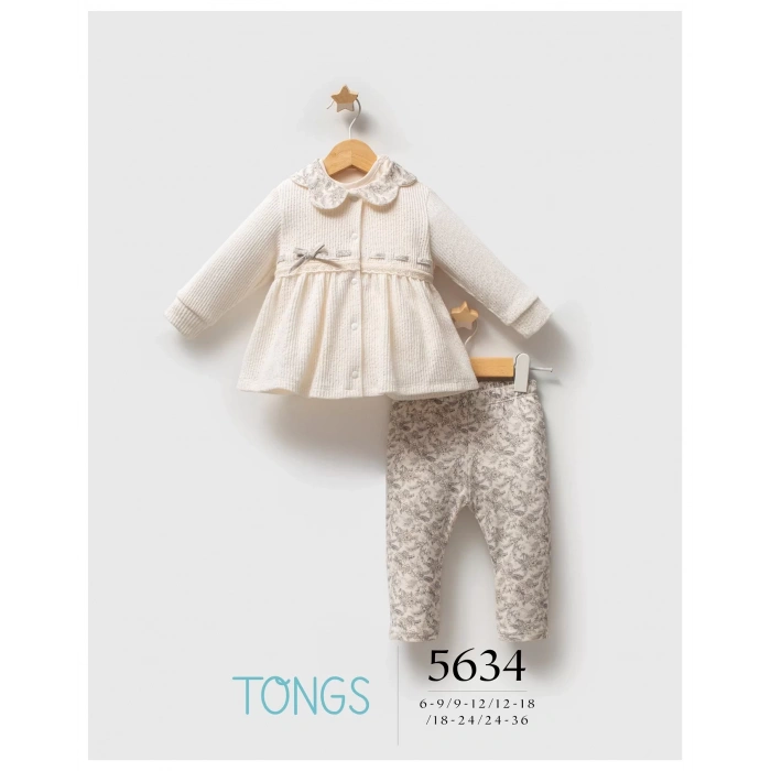 Tongs Baby Little Honey 3lü Takım 5634 Ekru