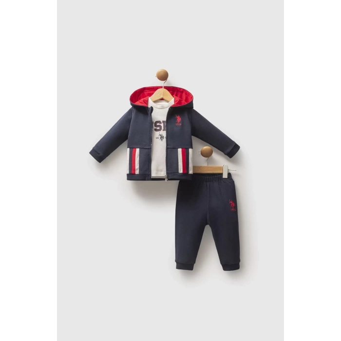 U.s. Polo Assn 3lü Takım Usb2537 Lacivert