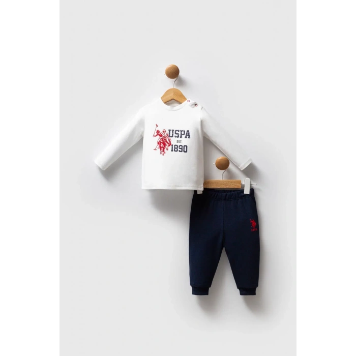 U.s. Polo Assn 3lü Takım Usb2553 Lacivert-kırmızı