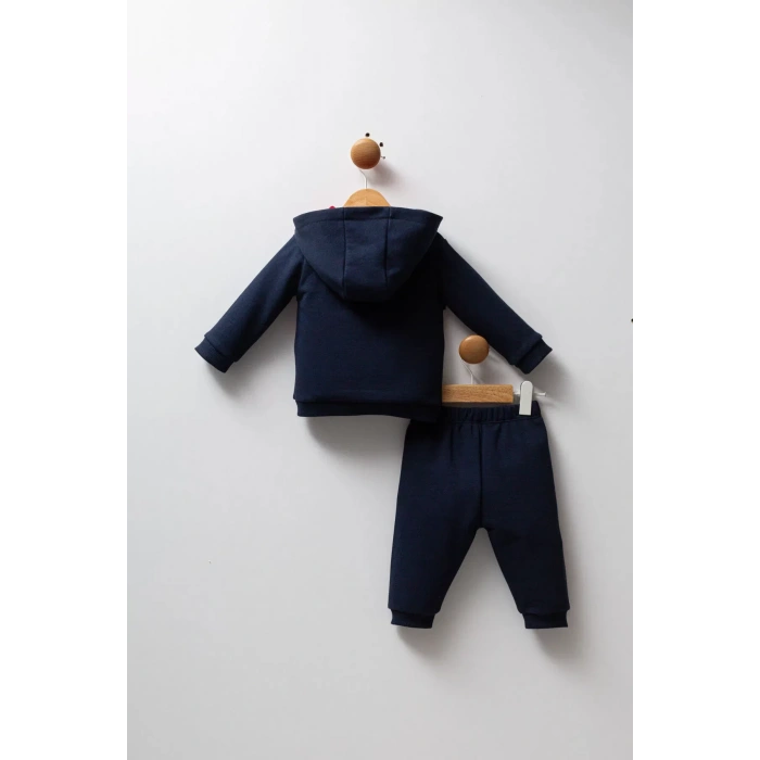 U.s. Polo Assn 3lü Takım Usb2553 Lacivert-kırmızı