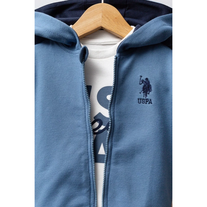 U.s. Polo Assn 3lü Takım Usb2558 Mavi