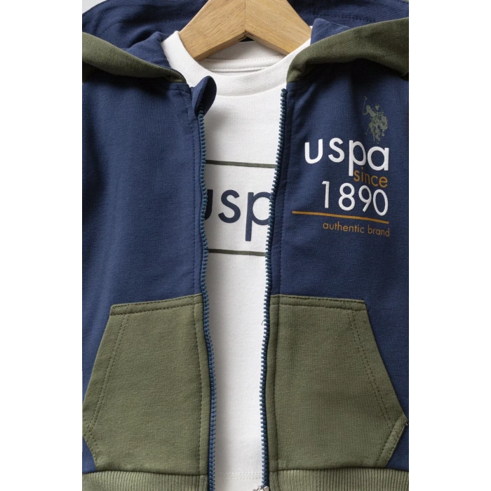 U.s. Polo Assn 3lü Takım Usb2574 İndigo Hardal