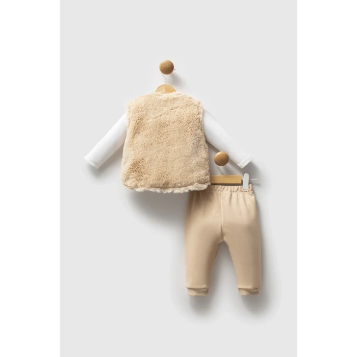 U.s. Polo Assn 3lü Takım Usb2779 Bej