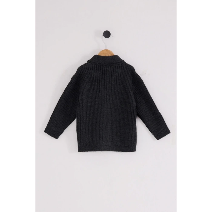 U.s. Polo Assn Bebek Hırka Usb2608 Antrasit Melanj