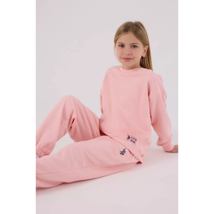 U.s. Polo Assn Eşofman Takımı Us2300-4 Açık Pembe