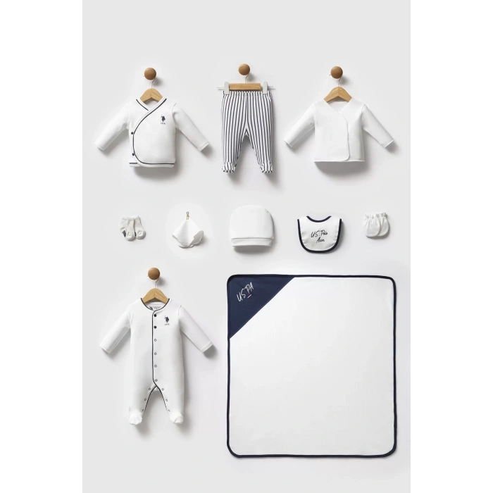 U.s. Polo Assn Hastane Cıkısı 10’lu Set Usb2620 Beyaz