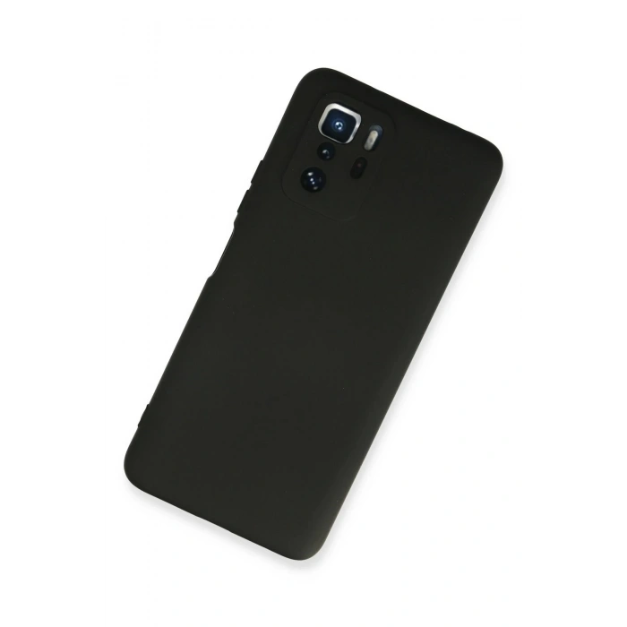 Xiaomi Poco X3 GT Kılıf Nano içi Kadife Silikon - Siyah