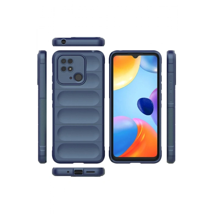 Xiaomi Redmi 10C Kılıf Optimum Silikon - Lacivert