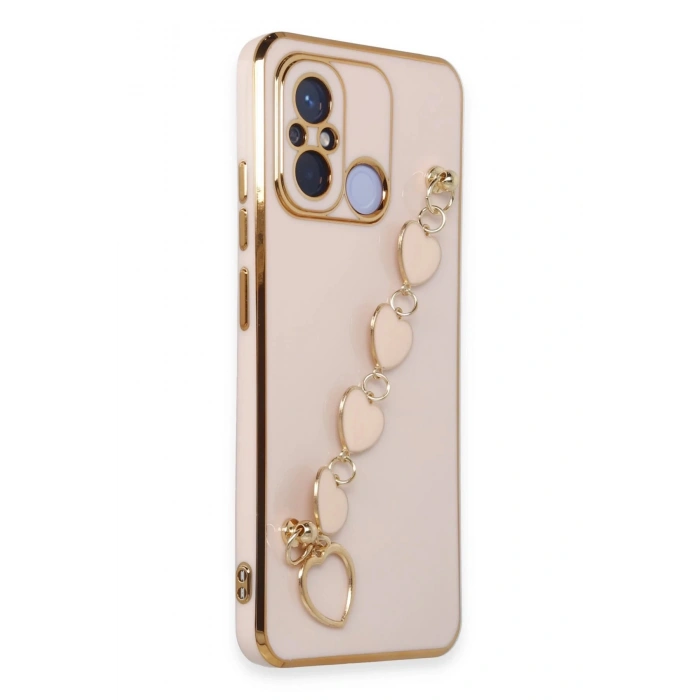 Xiaomi Redmi 12C Kılıf Esila Silikon - Pudra