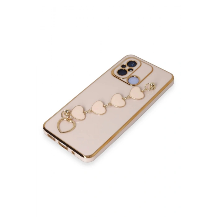 Xiaomi Redmi 12C Kılıf Esila Silikon - Pudra