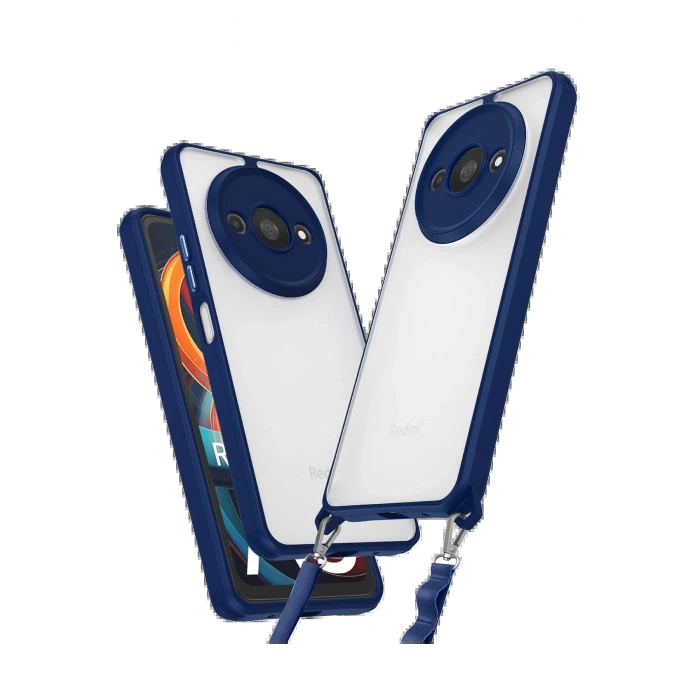 Xiaomi Redmi A3 4G Kılıf Penta Silikon Kılıf - Lacivert