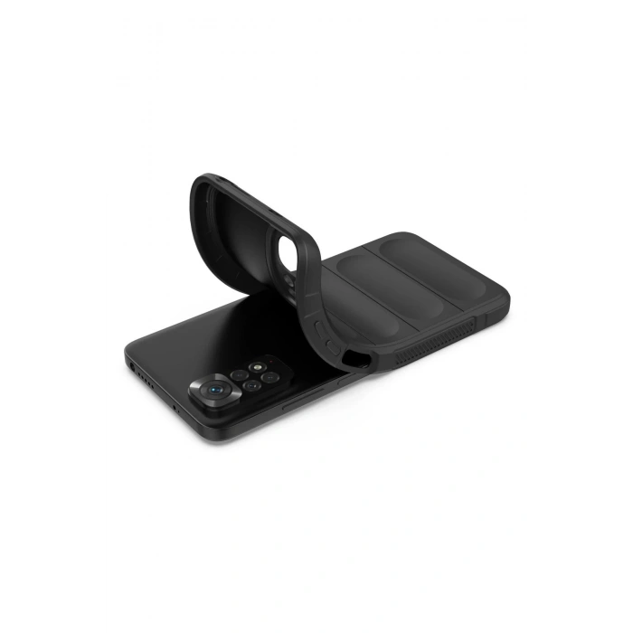 Xiaomi Redmi Note 11 Kılıf Optimum Silikon - Siyah