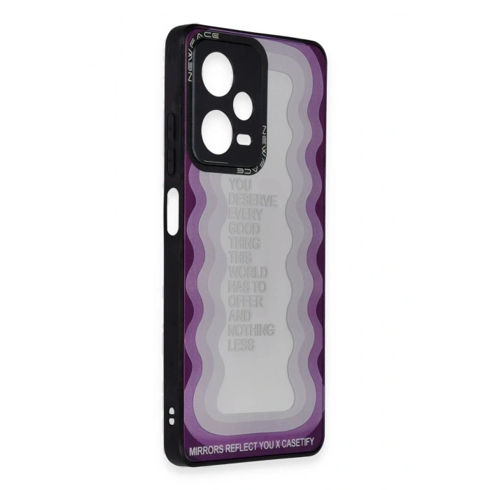 Xiaomi Redmi Note 12 Pro 5G Kılıf Mirror Desenli Kapak - Mirror - 5