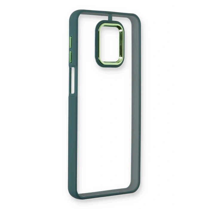 Xiaomi Redmi Note 9 Pro Kılıf Dora Kapak - Haki Yeşil