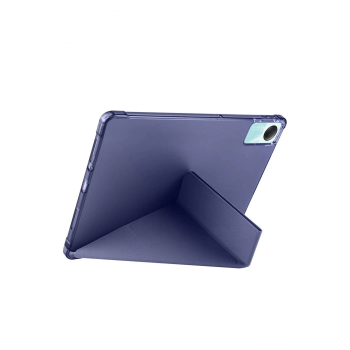 Xiaomi Redmi Pad SE 4G Kılıf Kalemlikli Mars Tablet Kılıfı - Lacivert