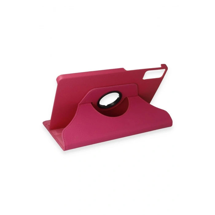 Xiaomi Redmi Pad SE Kılıf 360 Tablet Deri Kılıf - Pembe