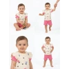 1/3 Yaş Piti Kalp Baskılı Çocuk Takımı