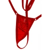 Büyük Beden Kadın Kırmızı Fantezi G String İç Çamaşırı