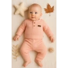 Çizgili Kumaş % 100 Pamuk 2li Unisex Takım