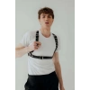 D Halka Detaylı Şık Erkek  Harness - Brfm92