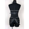 Deri Body Harness, Kadın Deri Fantezi Giyim - Brf1084