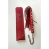 Deri Çantalı Kırmızı Kırbaç, Şık Deri Kırbaç, Sexy Aksesuar - Brf1287
