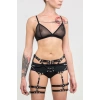 Deri Fantazi Jartiyer Harness - Brf876