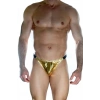 Erkek  Arkası Büzgülü Gold Brazillian Slip