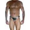 Erkek  Arkası Büzgülü Gümüş Brazillian Slip