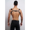 Erkek  Deri Fantazi Göğüs Harness - Brfm8